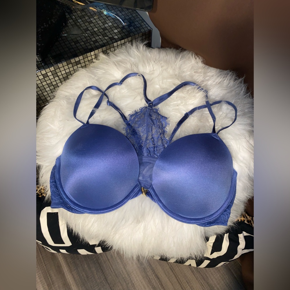 Victoria's Secret Royal Blue Lace Bra